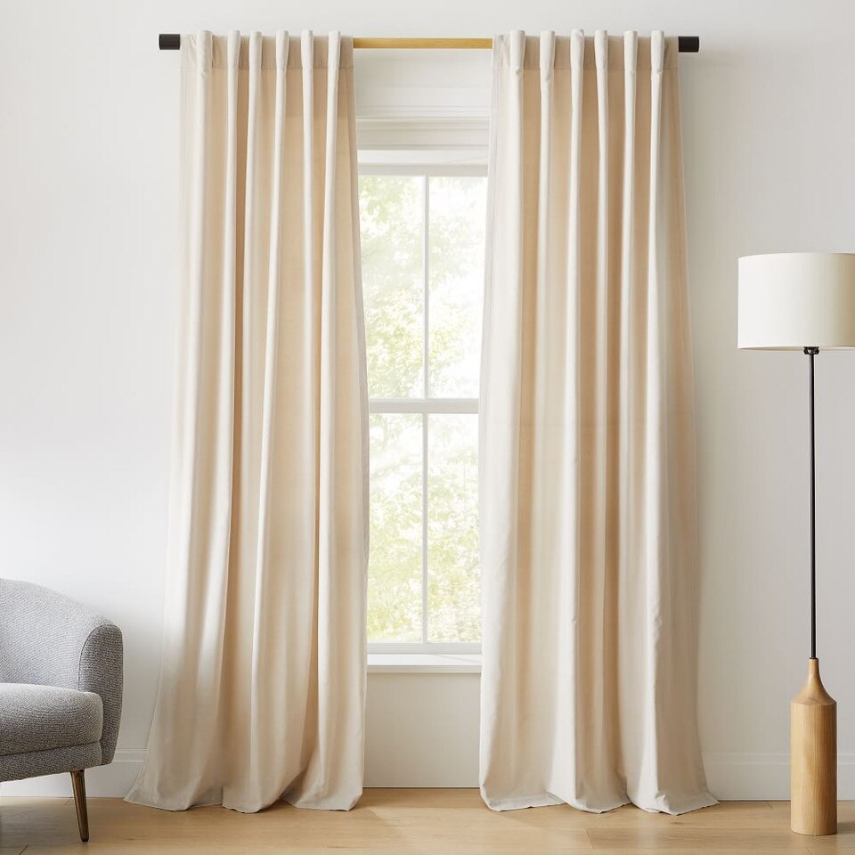 Cotton Velvet Blackout Curtain