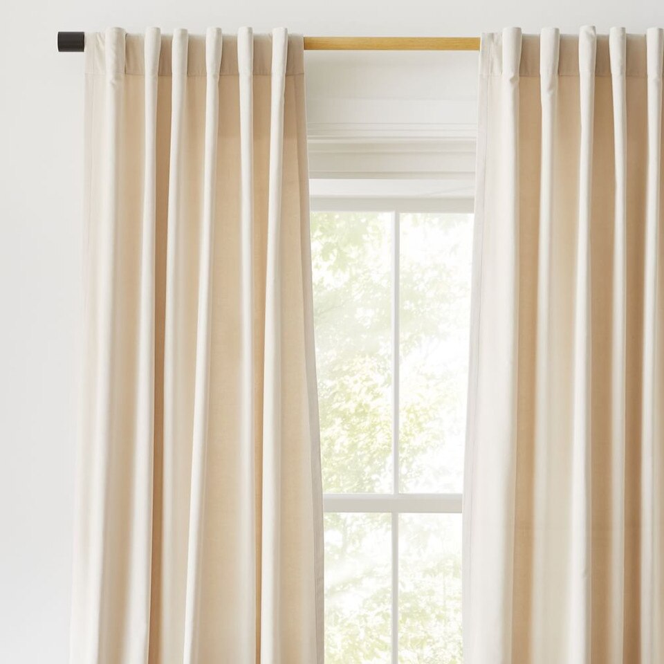 Cotton Velvet Blackout Curtain
