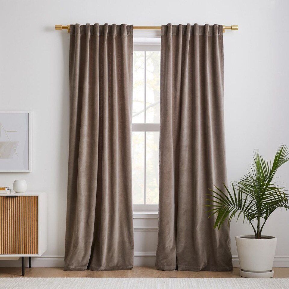 Cotton Velvet Blackout Curtain