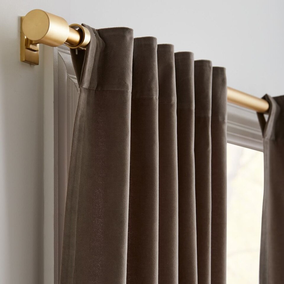 Cotton Velvet Blackout Curtain