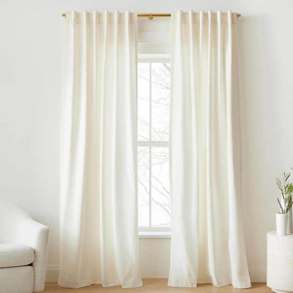 Cotton Velvet Blackout Curtain