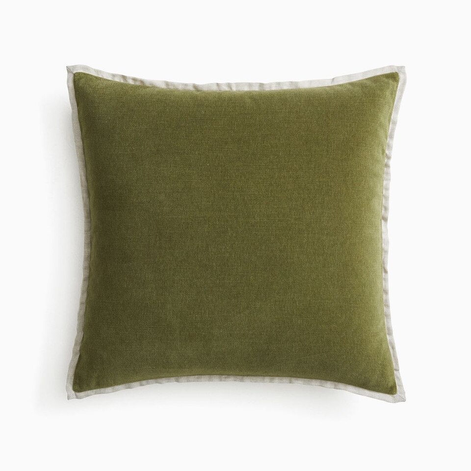 Classic Cotton Velvet Cushion Cover