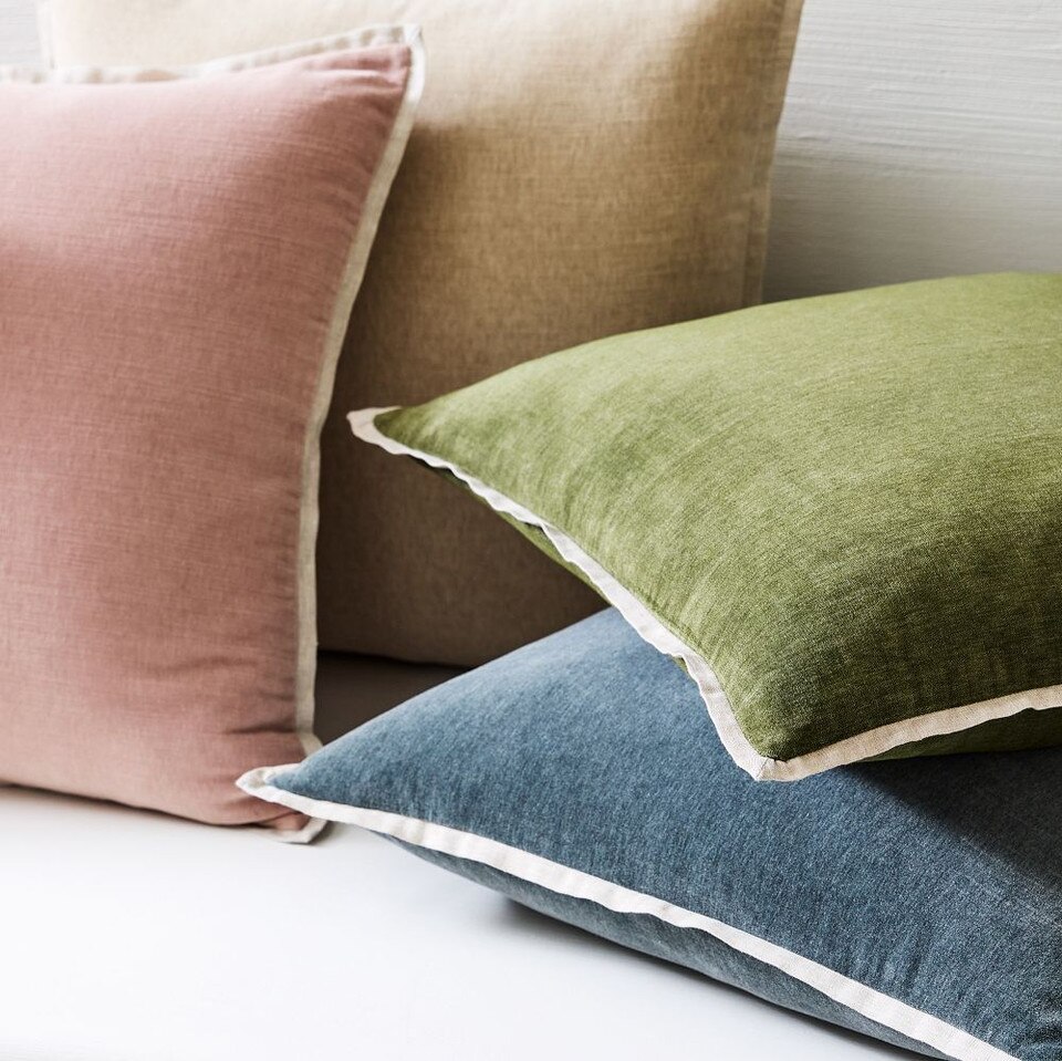 Classic Cotton Velvet Cushion Cover