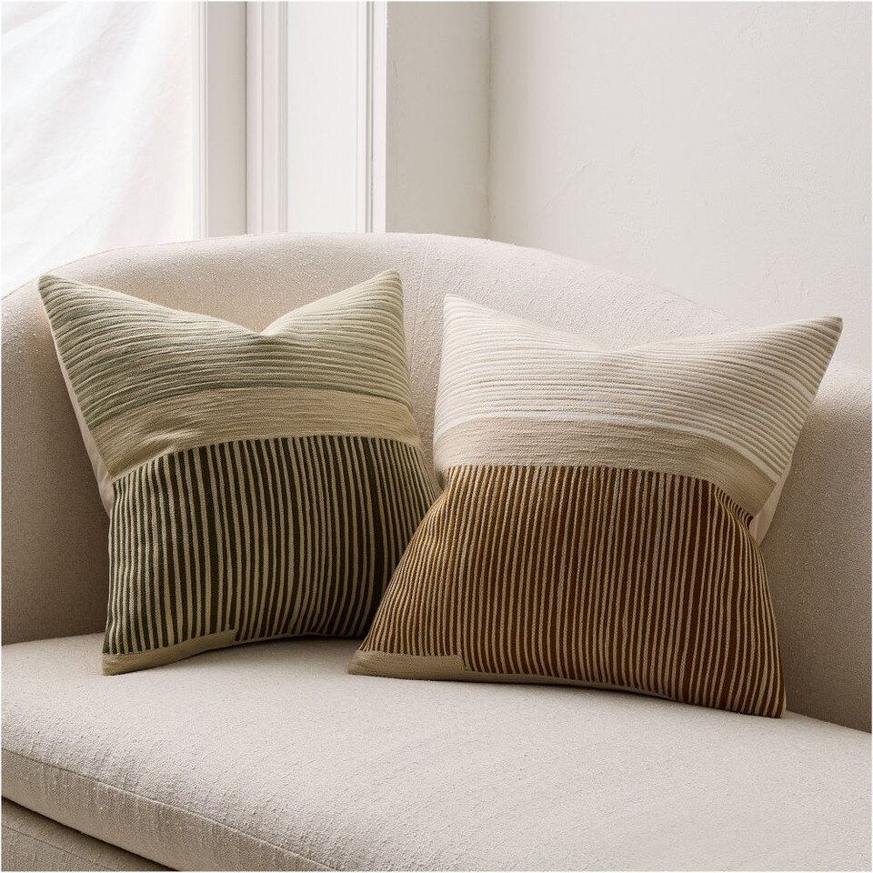Durban Crewel Cushion Cover