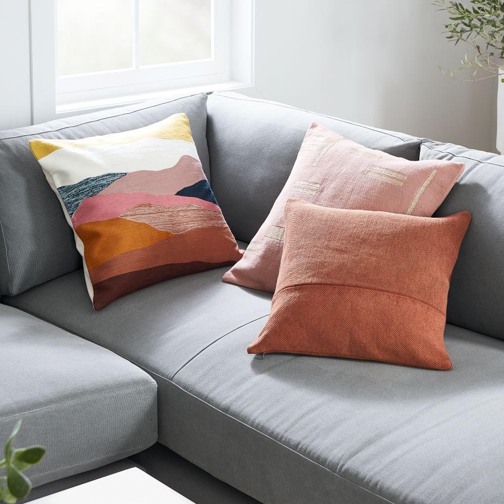 crewel cushion covers