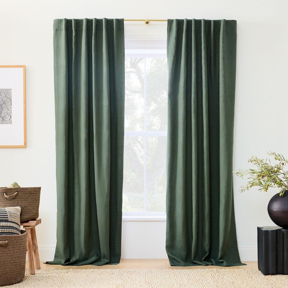European Flax Linen Curtain