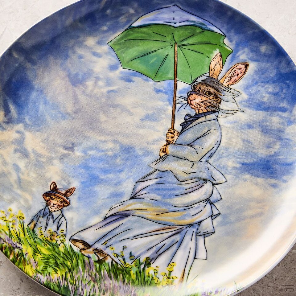 Dapper Animal Plates