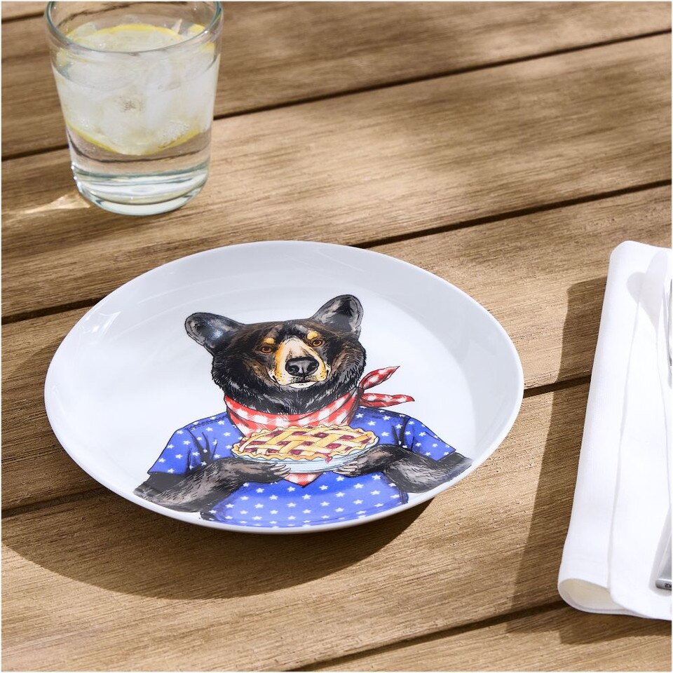 Dapper Animal Summer Plates