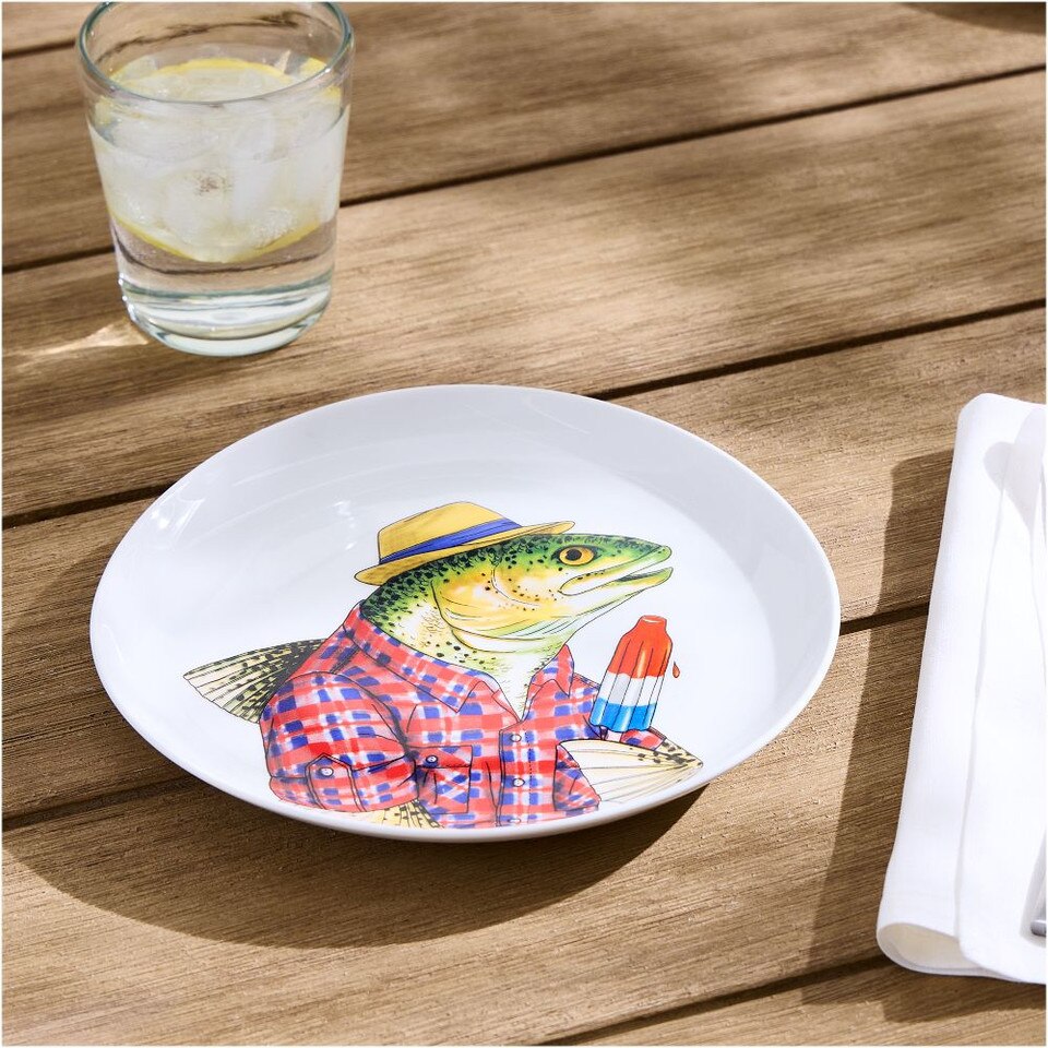 Dapper Animal Summer Plates