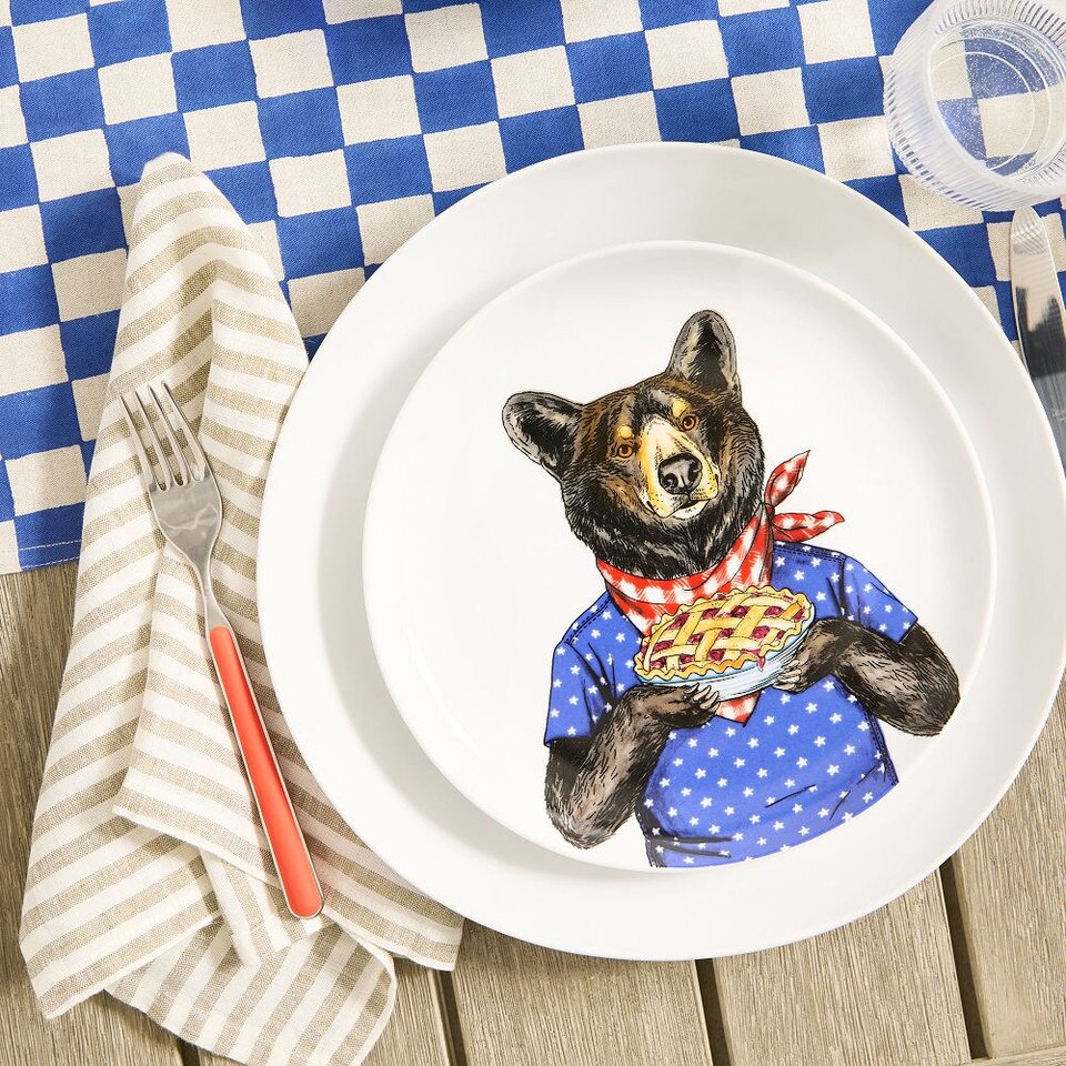 Dapper Animal Summer Plates