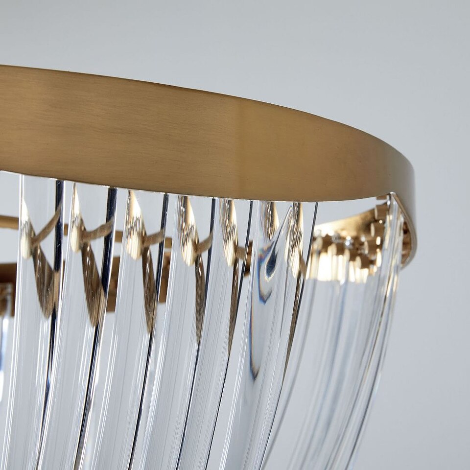 Deco Acrylic Chandelier