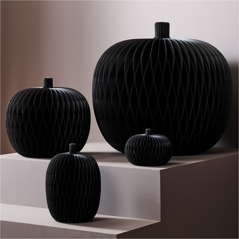 Decorative Spooky Paper Pumpkins