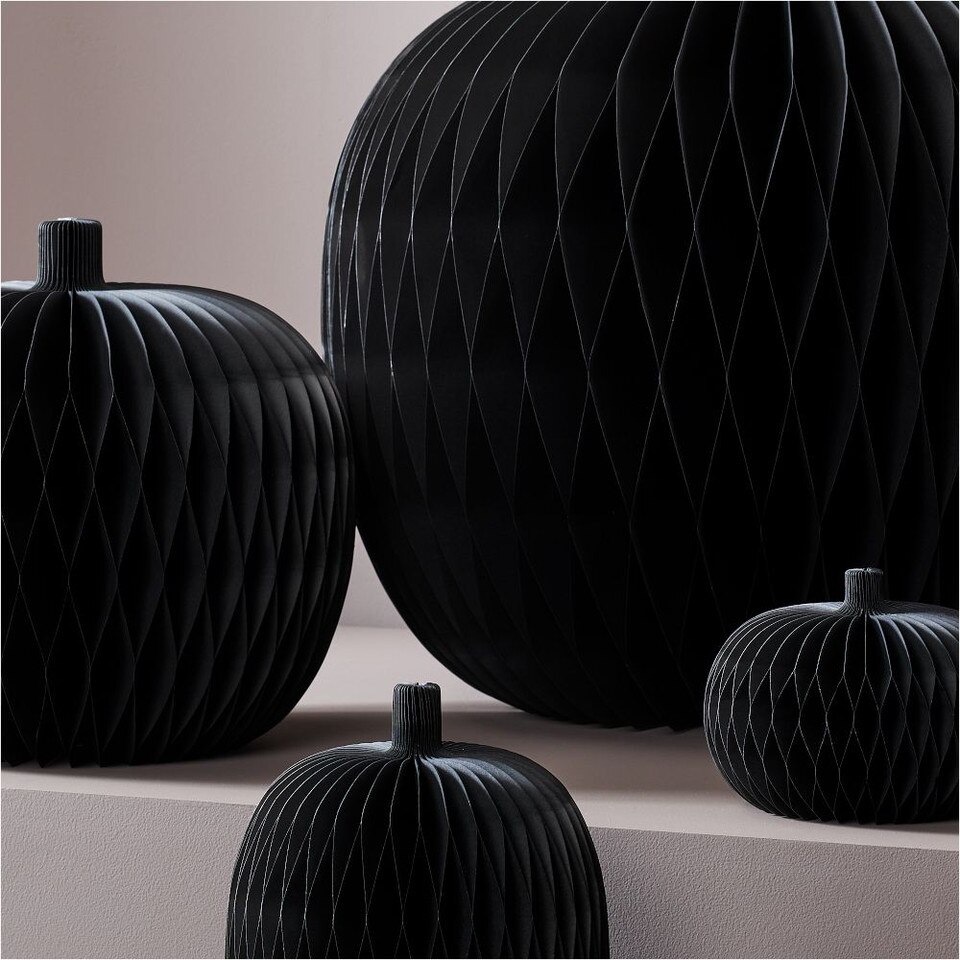Decorative Spooky Paper Pumpkins
