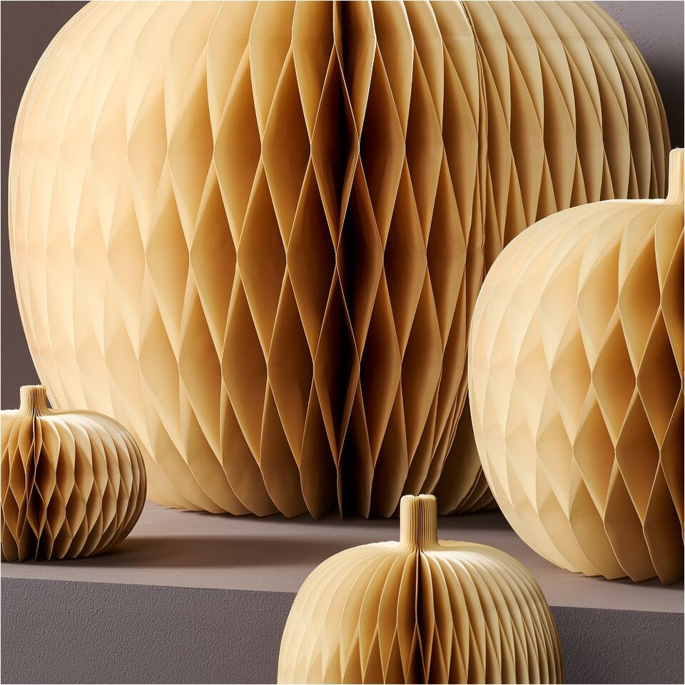 Decorative Spooky Paper Pumpkins