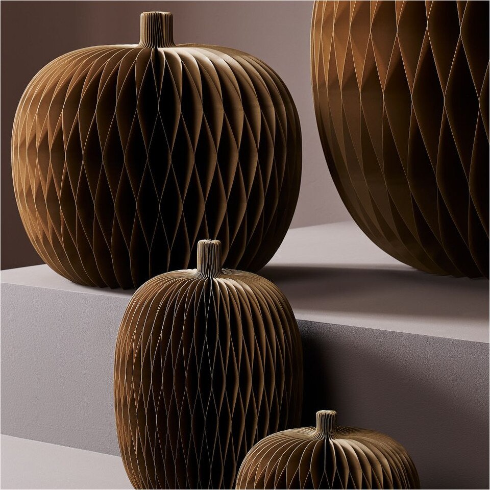 Decorative Spooky Paper Pumpkins