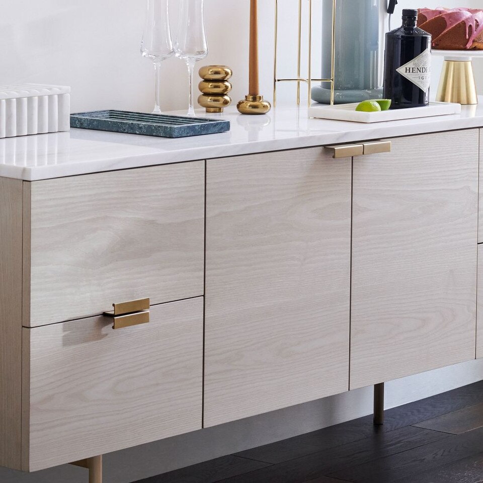 Delphine Sideboard (160 cm) - Feather Grey