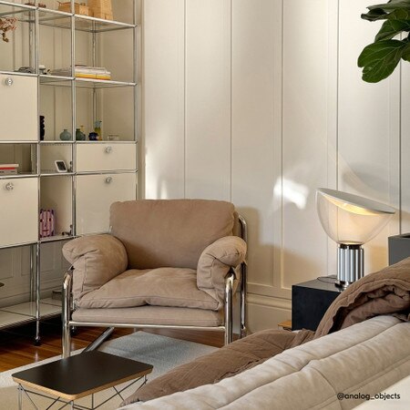 Desmond Leather Armchair Luxurious Inviting Seating West Elm UK