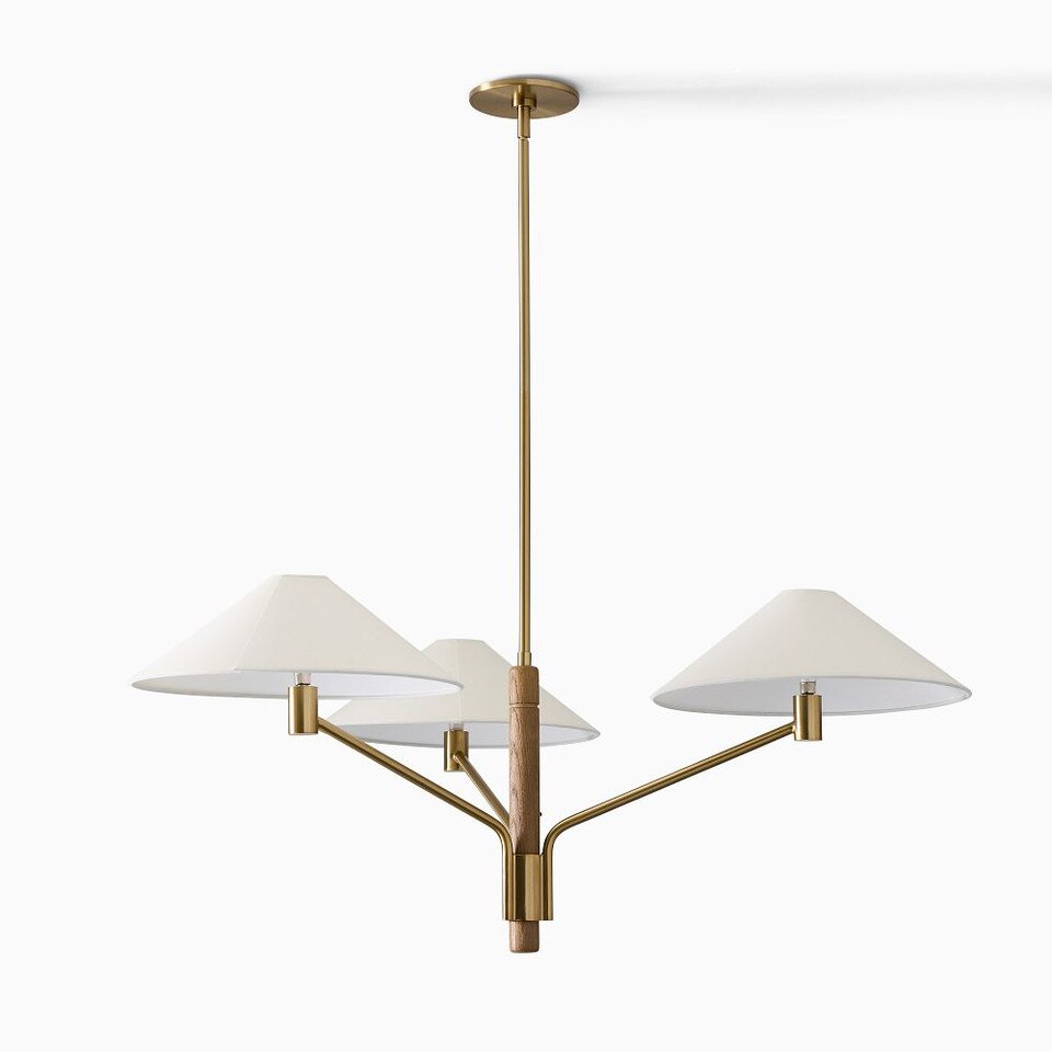 Devon 3-Light Chandelier (102 cm)