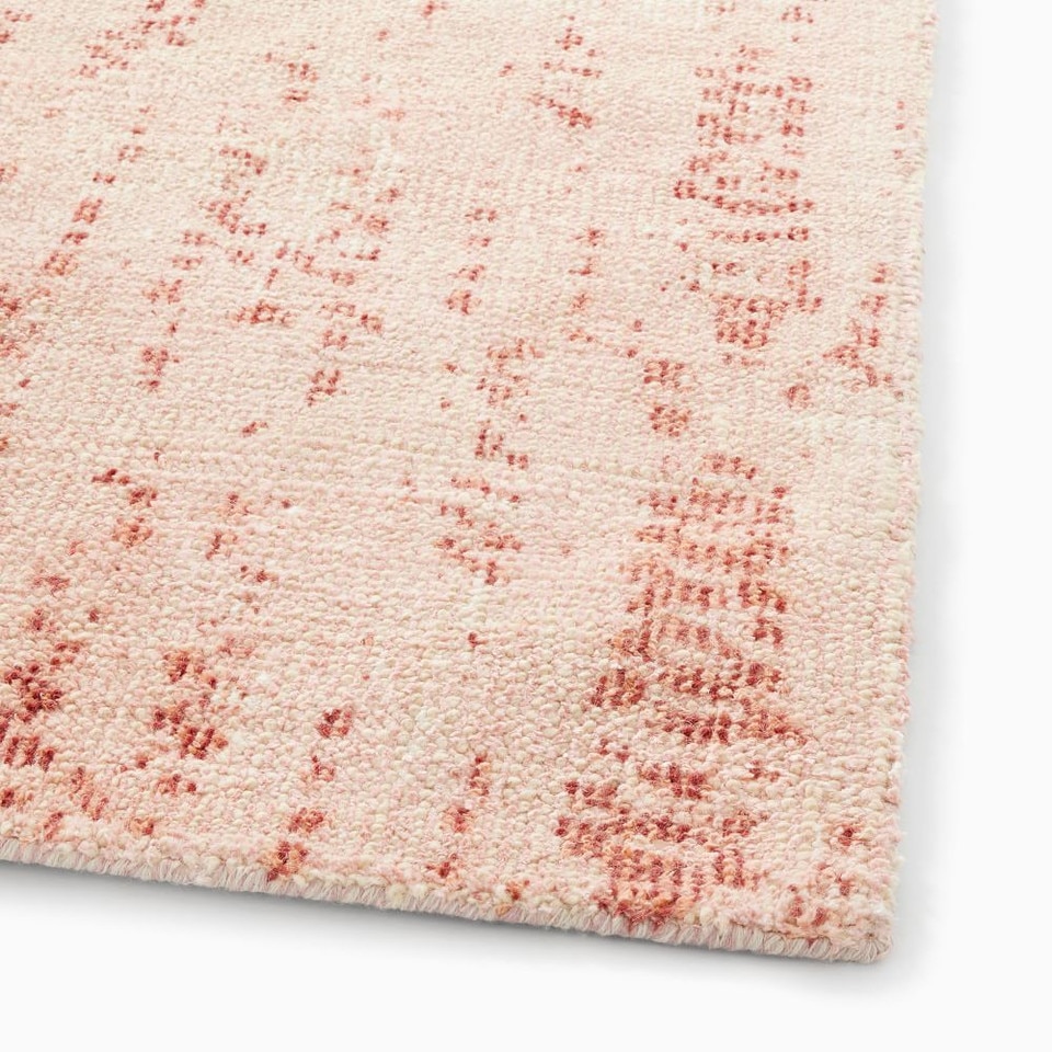 Distressed Foliage Rug
