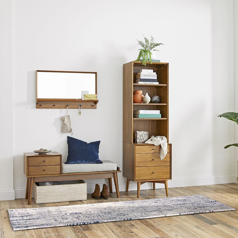 Distressed Foliage Rug