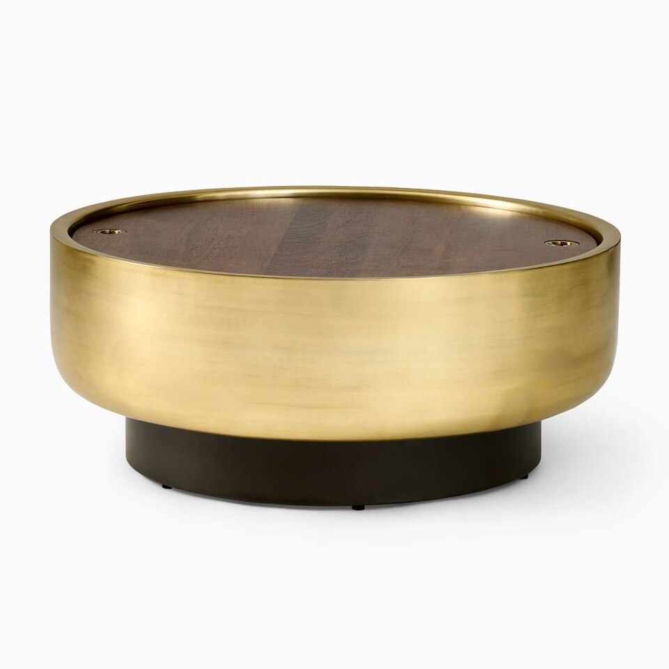 Drum Storage Coffee Table (81 cm)