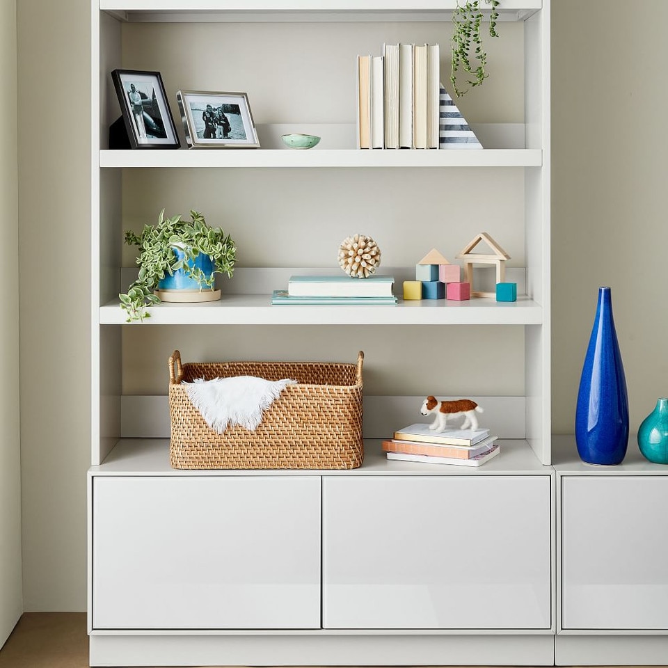 Emilia Media Console (102 cm) & Hutch