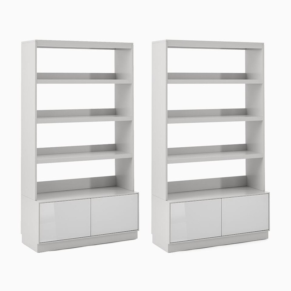 Emilia Media Console (102 cm) & Hutch