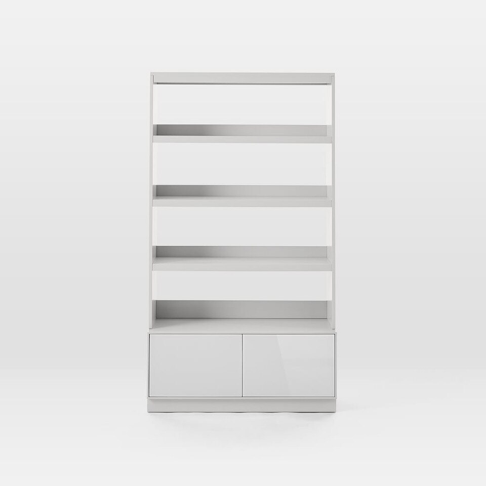 Emilia Media Console (102 cm) & Hutch