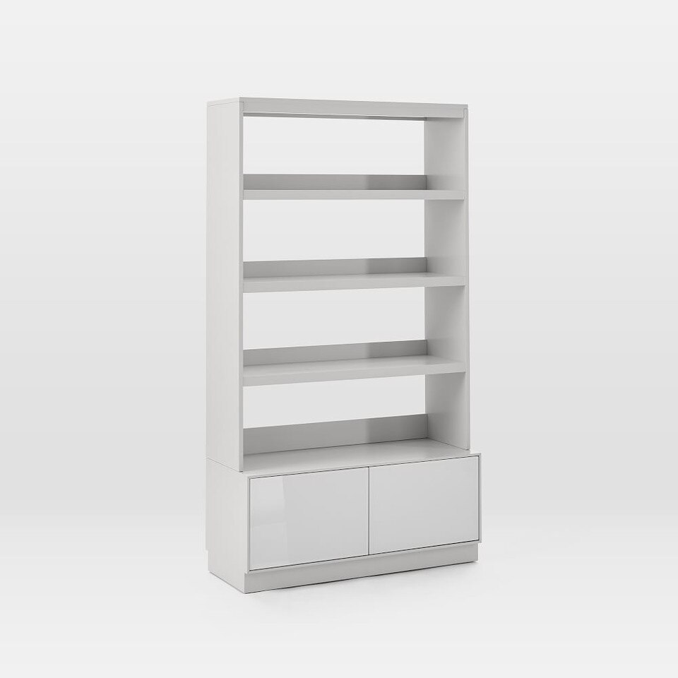Emilia Media Console (102 cm) & Hutch