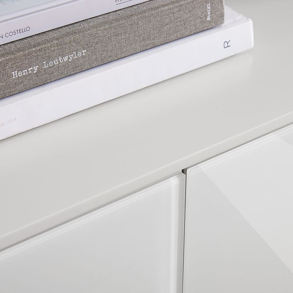 Emilia Media Set - Console (203 cm) & 2 Hutches
