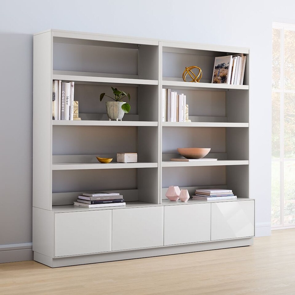 Emilia Media Set - Console (203 cm) & 2 Hutches