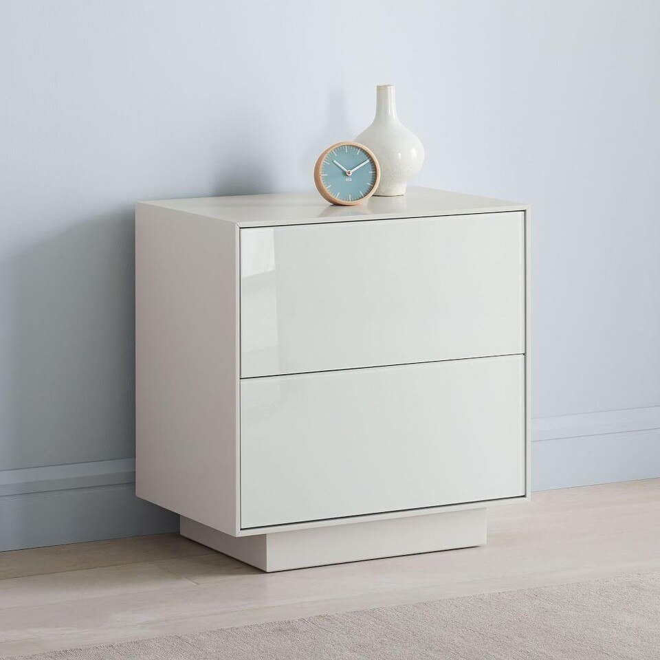 Emilia Bedside Table - Haze