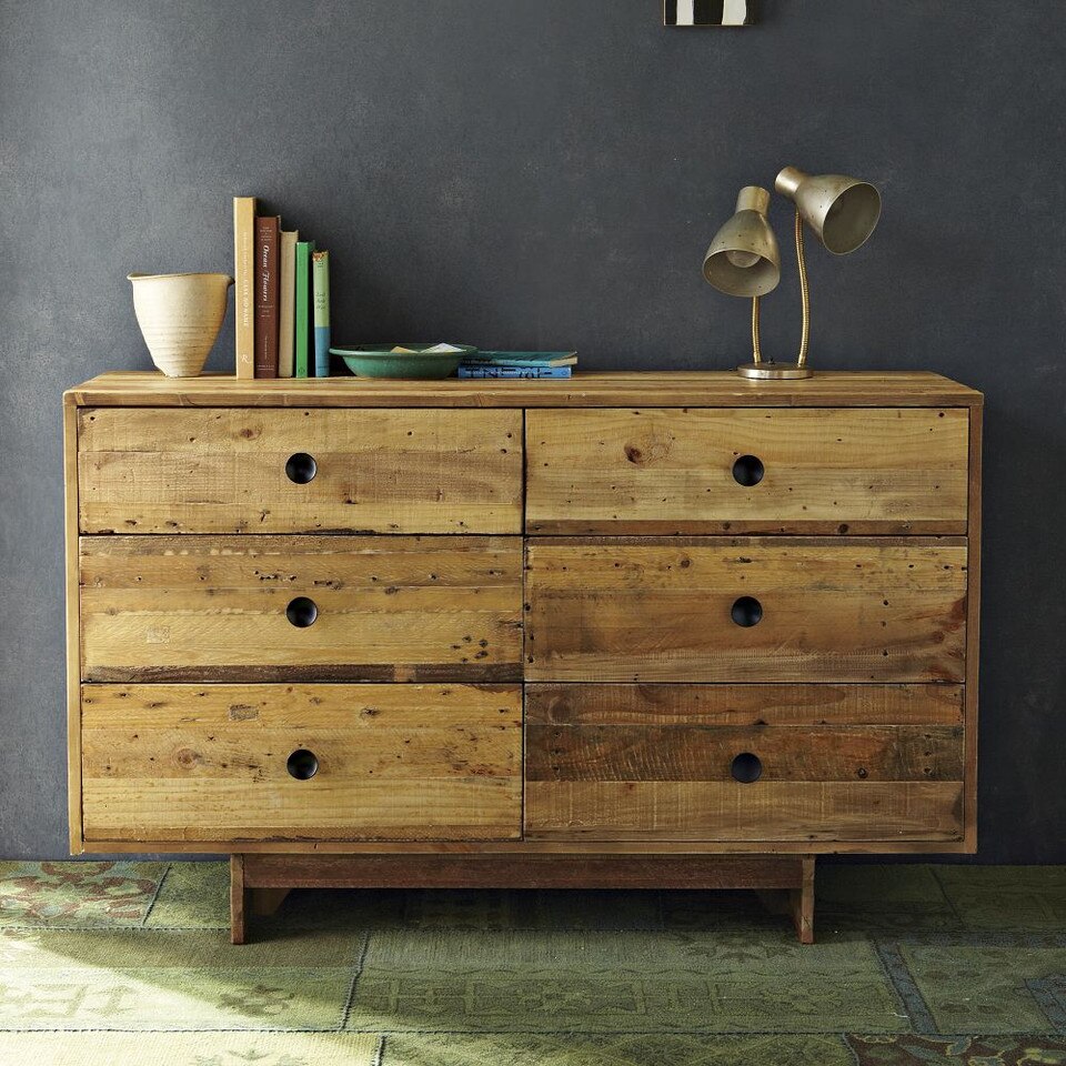 Emmerson™ Reclaimed Wood 6-Drawer Chest