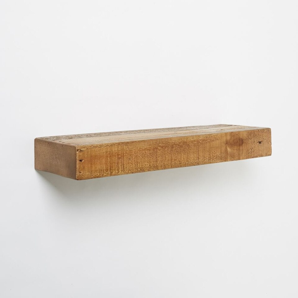 Emmerson® Reclaimed Wood Floating Wall Shelves (61 cm - 122 cm)