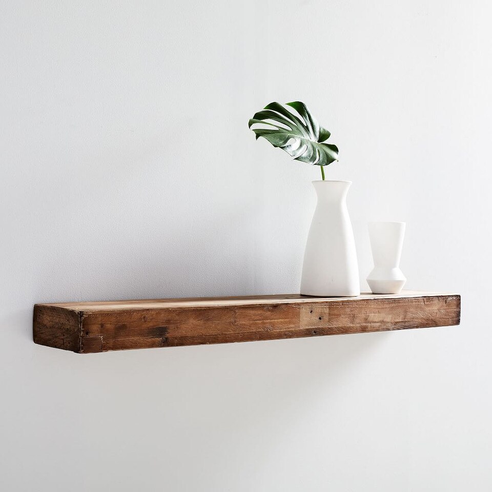 Emmerson® Reclaimed Wood Floating Wall Shelves (61 cm - 122 cm)