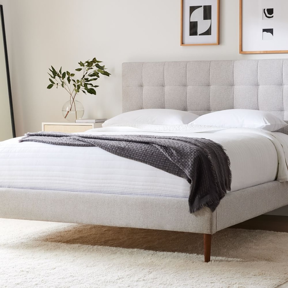 Emmett Bed - Wood Legs