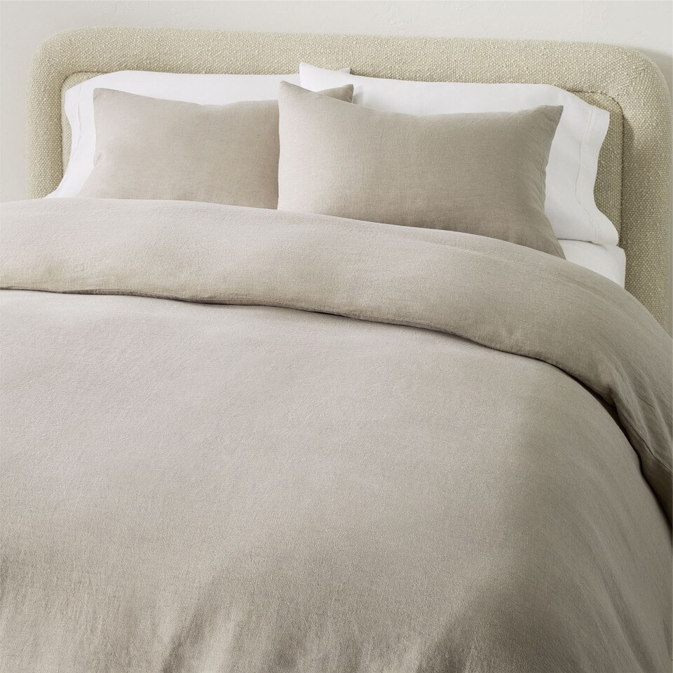 European Flax Linen Duvet Cover & Pillowcases