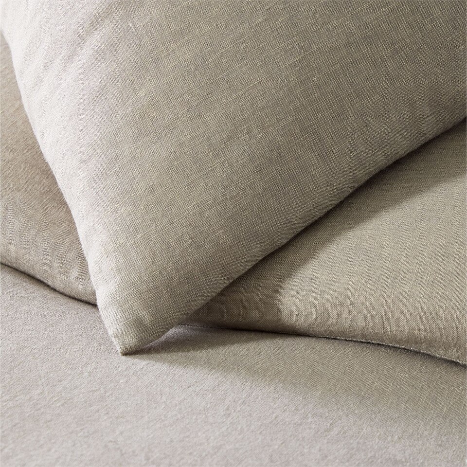 European Flax Linen Duvet Cover & Pillowcases