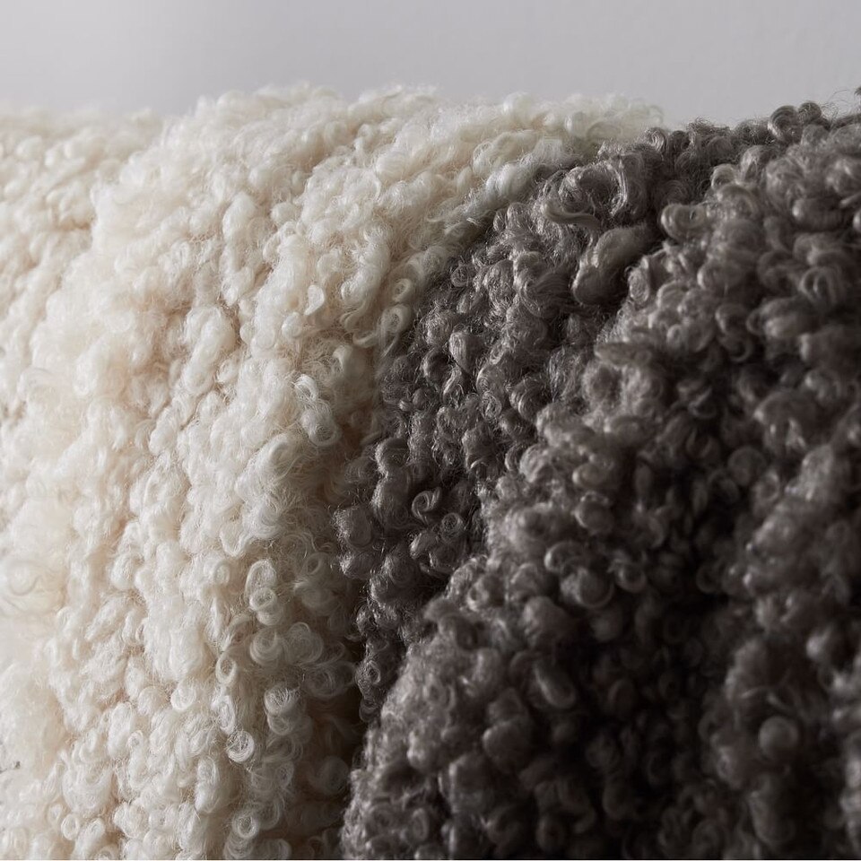 Faux Shearling Throw
