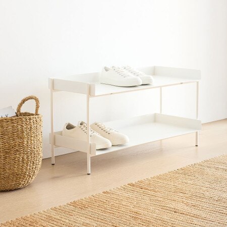 Floating Lines Shoe Rack West Elm UK