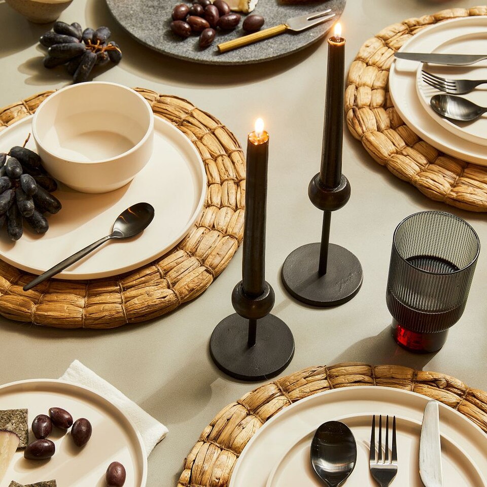 Fluted Acrylic Glassware