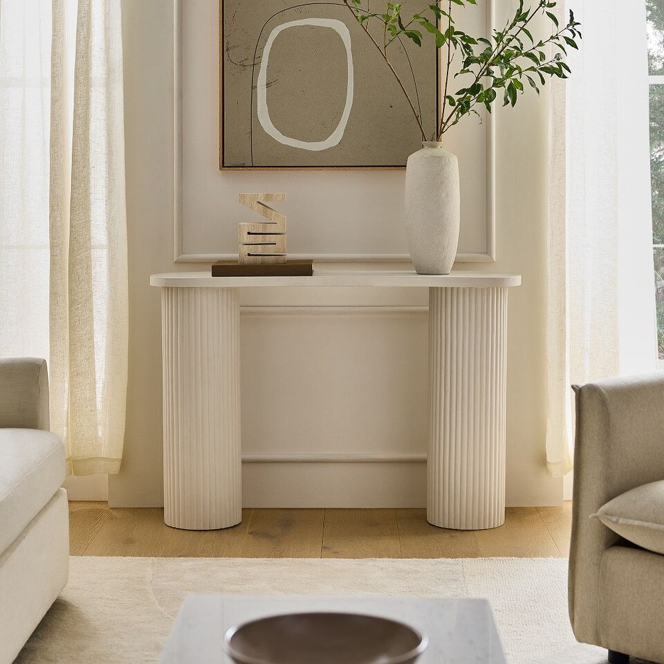 Fluted Console Table (122 cm)
