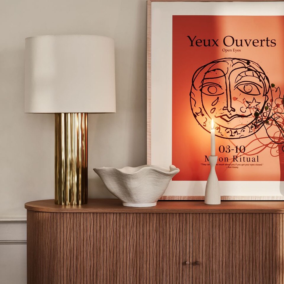 Foundational Metal Table Lamp (49 cm - 79 cm)