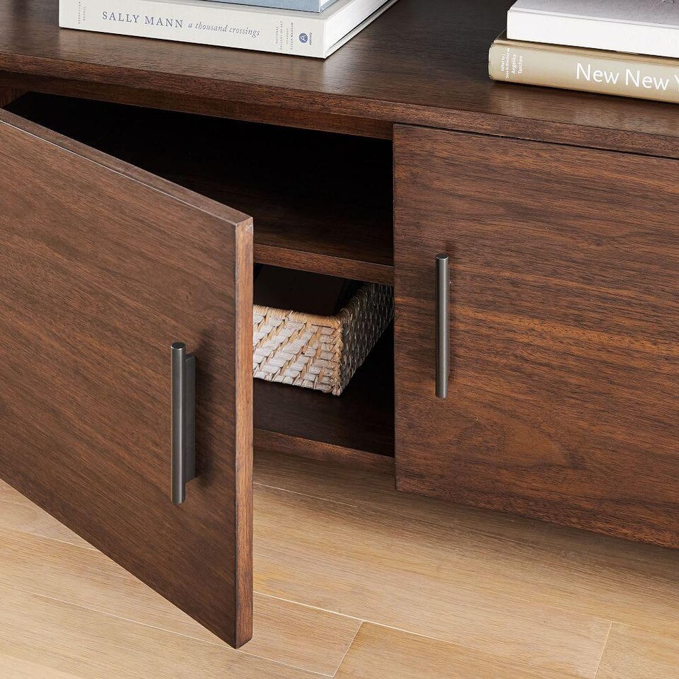 Foundry Media Console (124 cm) - Dark Walnut
