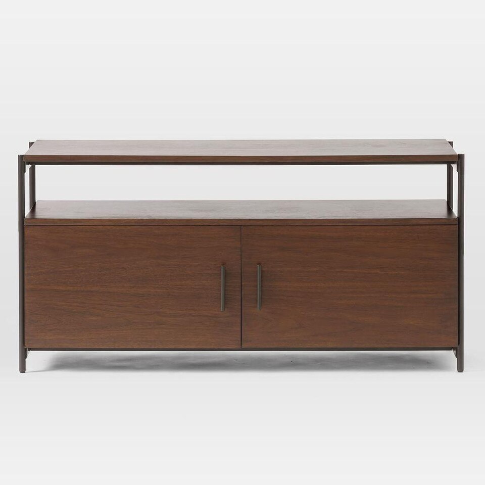Foundry Media Console (124 cm) - Dark Walnut