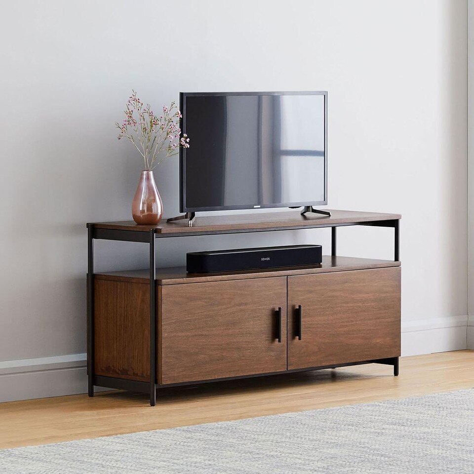 Foundry Media Console (124 cm) - Dark Walnut