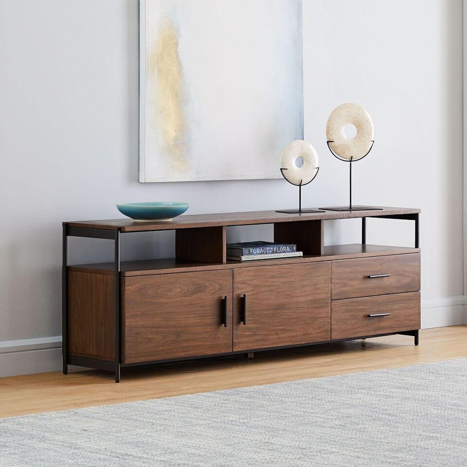 Foundry Media Console (175 cm) - Dark Walnut