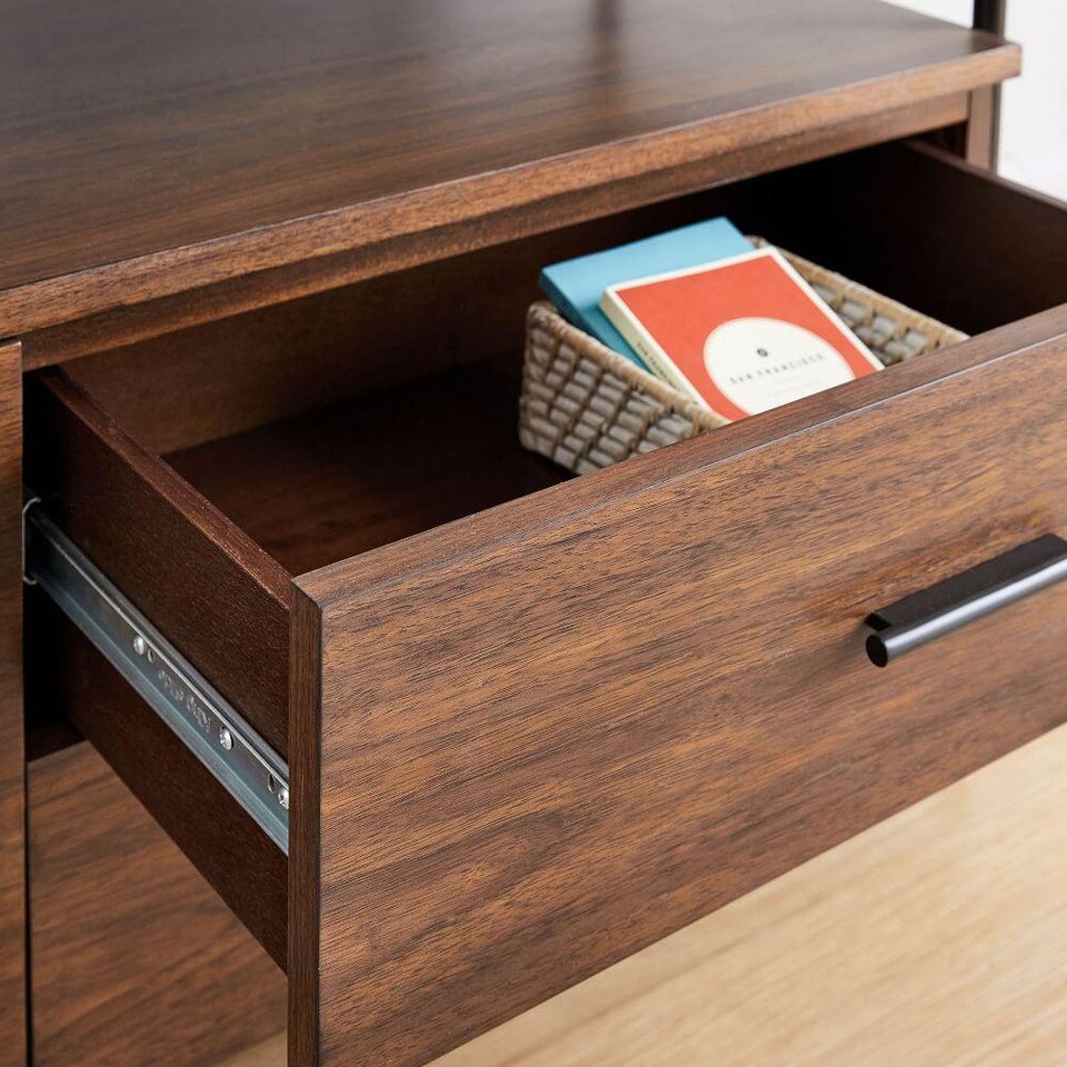 Foundry Media Console (175 cm) - Dark Walnut