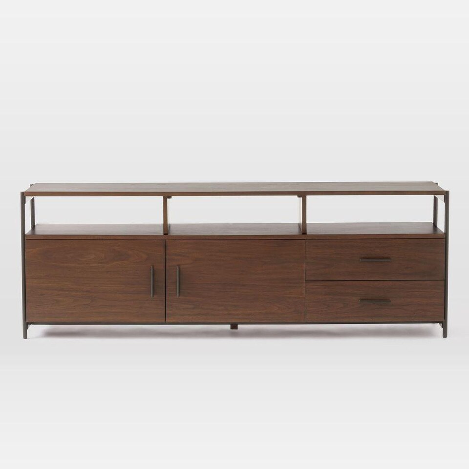 Foundry Media Console (175 cm) - Dark Walnut