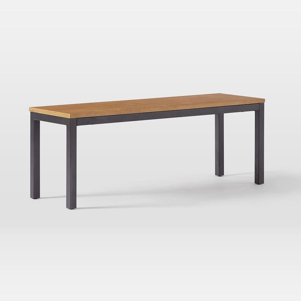 Frame Dining Bench - Caramel